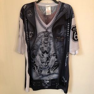 Forum Novelties Free Biker Guy T Shirt XL